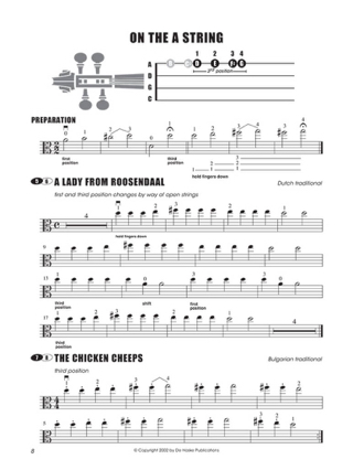 Viola Position 3 - Nico Dezaire - Partition - Alto